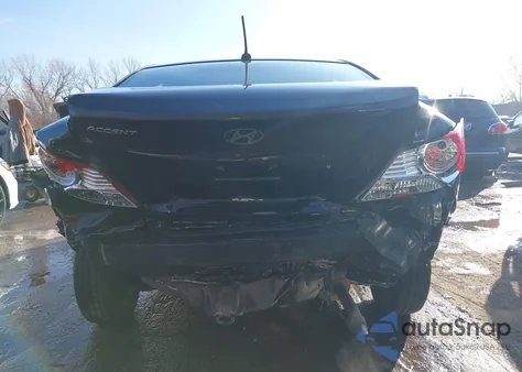 2014 Hyundai Accent Gls из США, поврежденный, VIN KMHCT4AE9EU766682